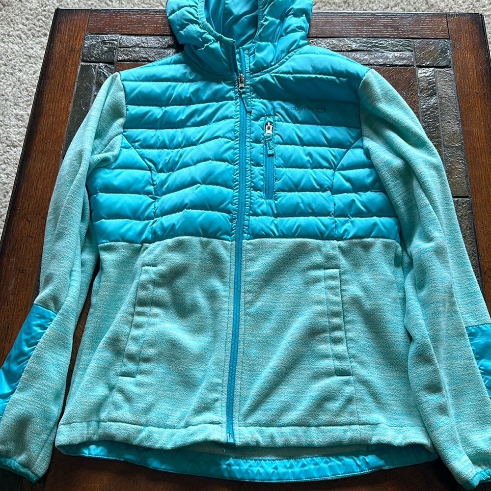Free country blue spring/fall youth jacket size XL